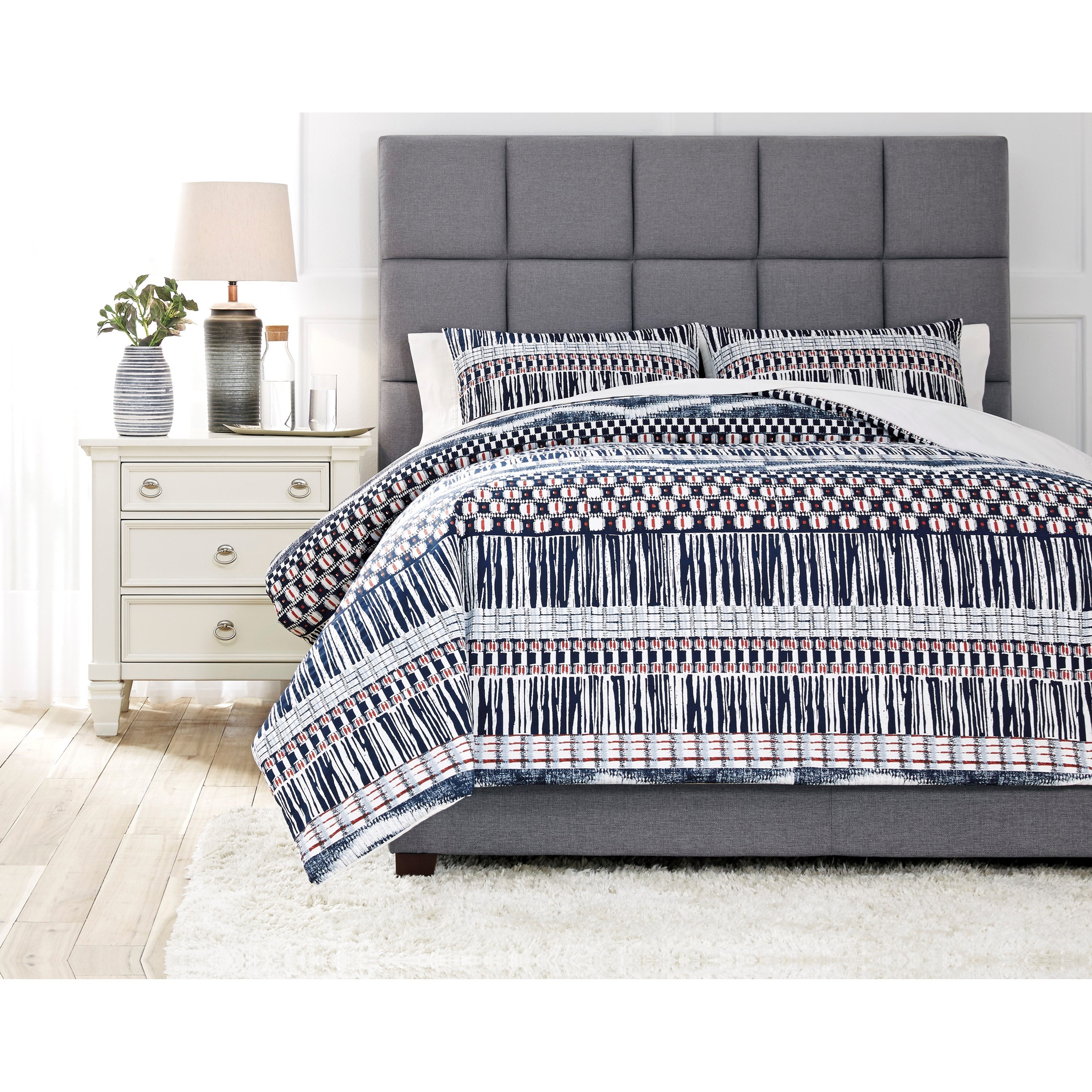 King Comforters Sets Foto Kolekcija